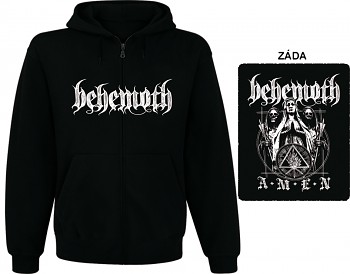 Behemoth - mikina s kapucí a zipem