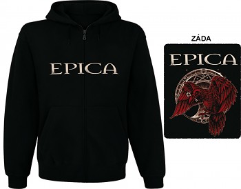 Epica - mikina s kapucí a zipem