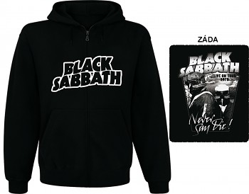Black Sabbath - mikina s kapucí a zipem