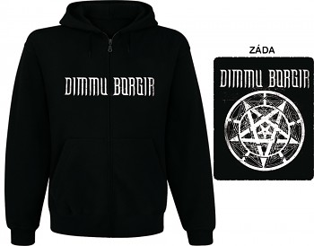 Dimmu Borgir - mikina s kapucí a zipem