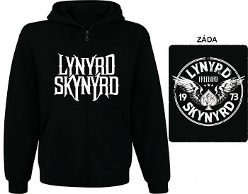 Lynyrd Skynyrd - mikina s kapucí a zipem