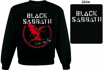 Black Sabbath - mikina bez kapuce