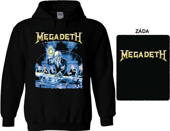 Megadeth - mikina s kapucí