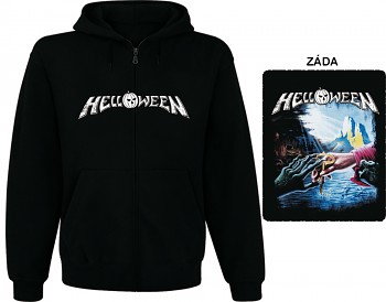 Helloween - mikina s kapucí a zipem