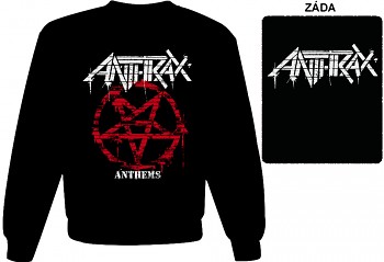 Anthrax - mikina bez kapuce