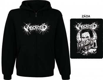 Aborted - mikina s kapucí a zipem