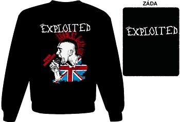 Exploited - mikina bez kapuce