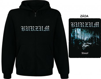 Burzum - mikina s kapucí a zipem