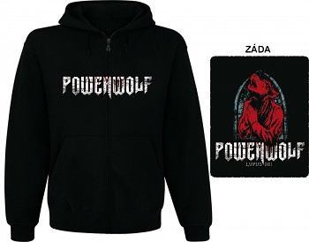 Powerwolf - mikina s kapucí a zipem