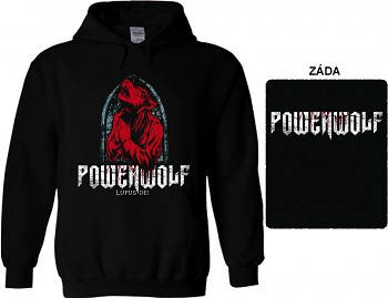 Powerwolf - mikina s kapucí