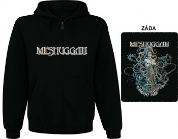 Meshuggah - mikina s kapucí a zipem