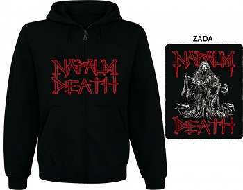 Napalm Death - mikina s kapucí a zipem