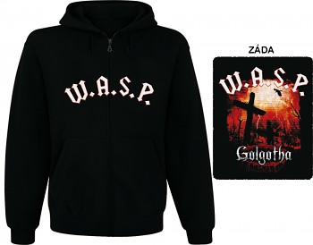 W.A.S.P. - mikina s kapucí a zipem