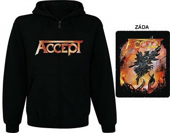 Accept - mikina s kapucí a zipem