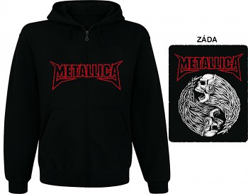 Metallica - mikina s kapucí a zipem