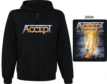 Accept - mikina s kapucí a zipem