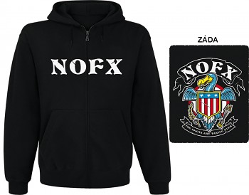 NOFX - mikina s kapucí a zipem