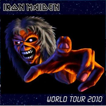 Iron Maiden - World Tour 2010 - polštář 2