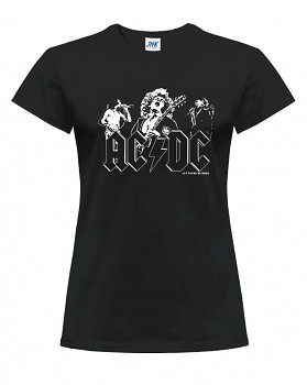 AC/DC – dámské triko jednostranné