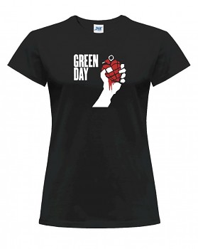 Green Day – dámské triko jednostranné