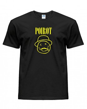 Poirot – pánské triko jednostranné