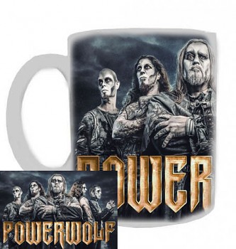 Powerwolf - hrnek bílý - a