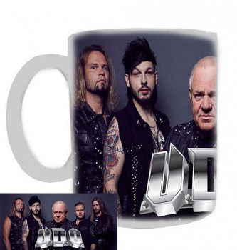 U.D.O. - hrnek bílý