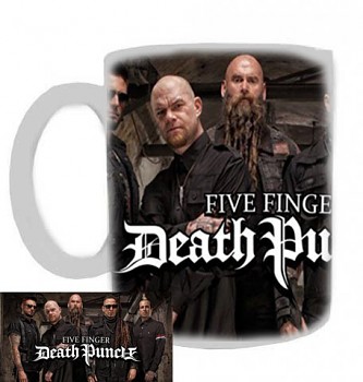 Five Finger Death Punch - hrnek bílý - a