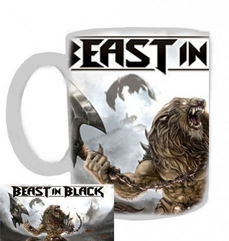 Beast In Black - hrnek bílý - b