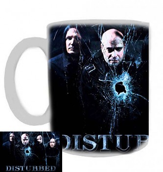 Disturbed - hrnek bílý 