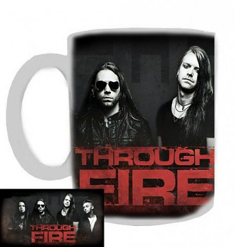 Through Fire - hrnek bílý