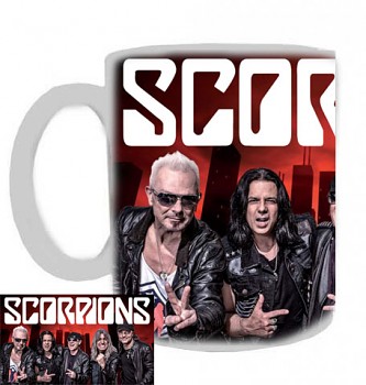 Scorpions - hrnek bílý - a