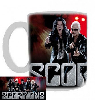 Scorpions - hrnek bílý - b