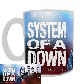 System Of A Down - hrnek bílý