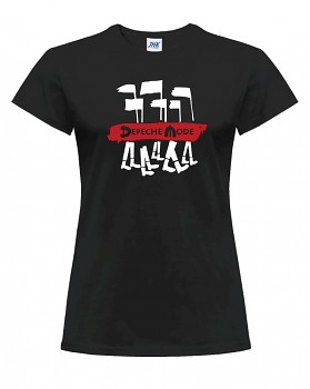 Depeche Mode  –  dámské triko jednostranné XL