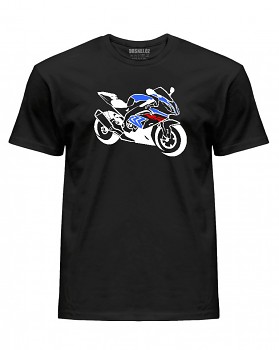 Motorkářské  - pánské triko jednostranné