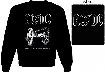 AC/DC - mikina bez kapuce
