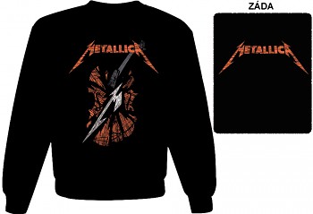 Metallica - mikina bez kapuce