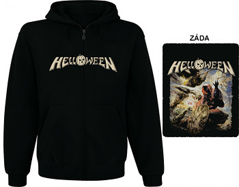 Helloween - mikina s kapucí a zipem