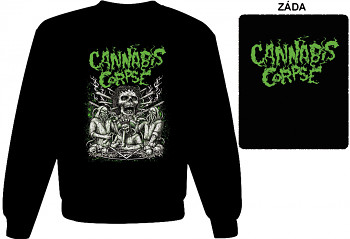 Cannabis Corpse - mikina bez kapuce