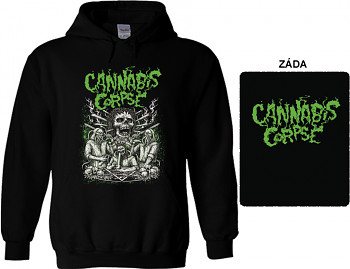 Cannabis Corpse - mikina s kapucí
