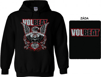 Volbeat - mikina s kapucí