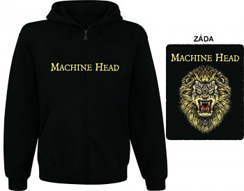 Machine Head - mikina s kapucí a zipem