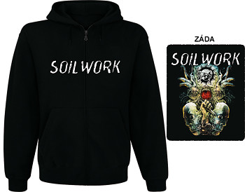Soilwork - mikina s kapucí a zipem