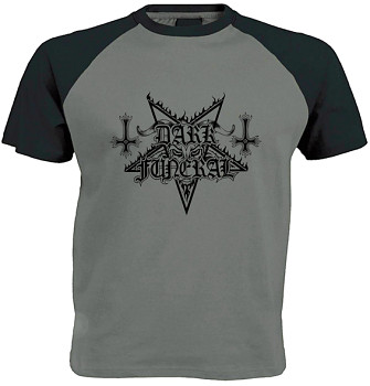 Dark Funeral - šedočerné triko