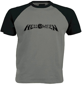 Helloween - šedočerné triko
