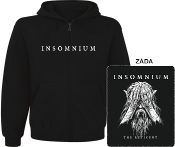 Insomnium - mikina s kapucí a zipem