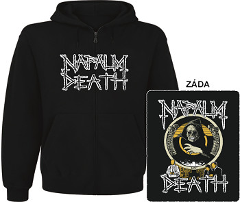 Napalm Death - mikina s kapucí a zipem