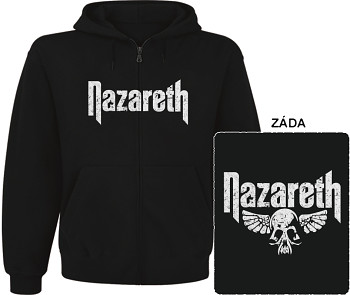 Nazareth - mikina s kapucí a zipem