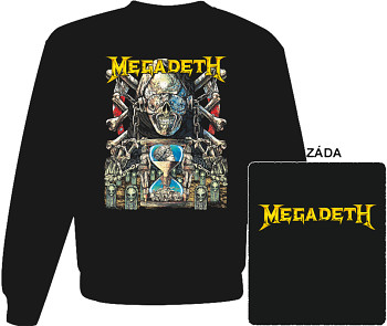 Megadeth - mikina bez kapuce